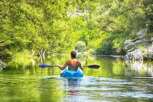 Andar per fiumi in canoa e bici -  Merone 2011