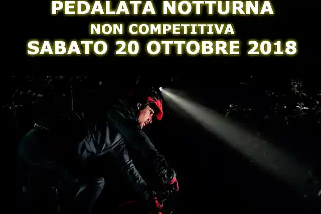 Pedalata notturna - Carenno 2018